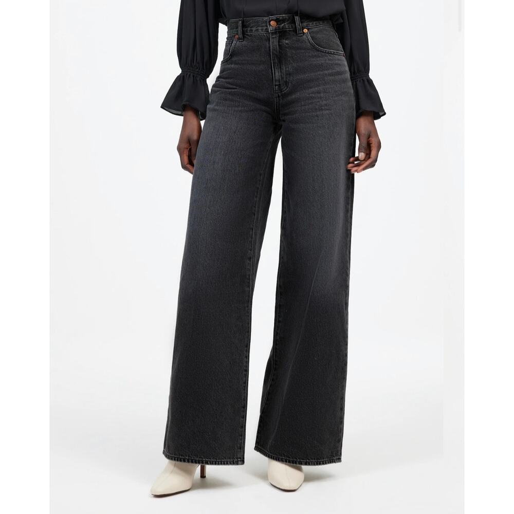 $138 Madewell Superwide leg jeans - Kingswood Wash - 25